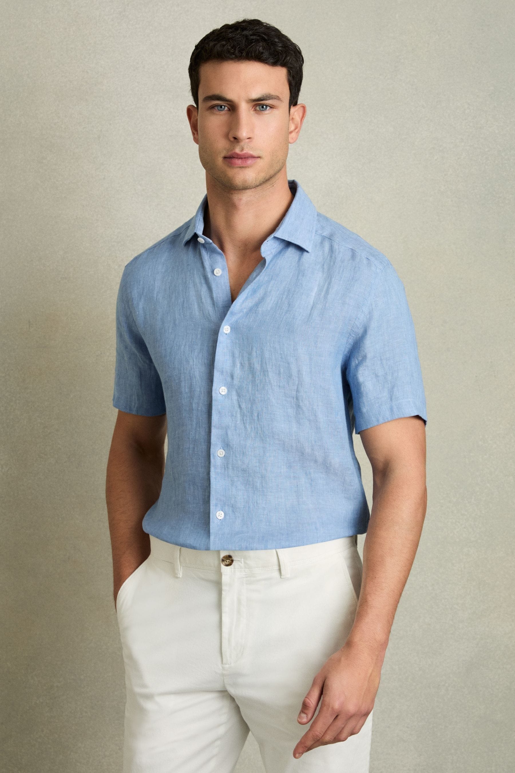 Reiss linen shirt hotsell
