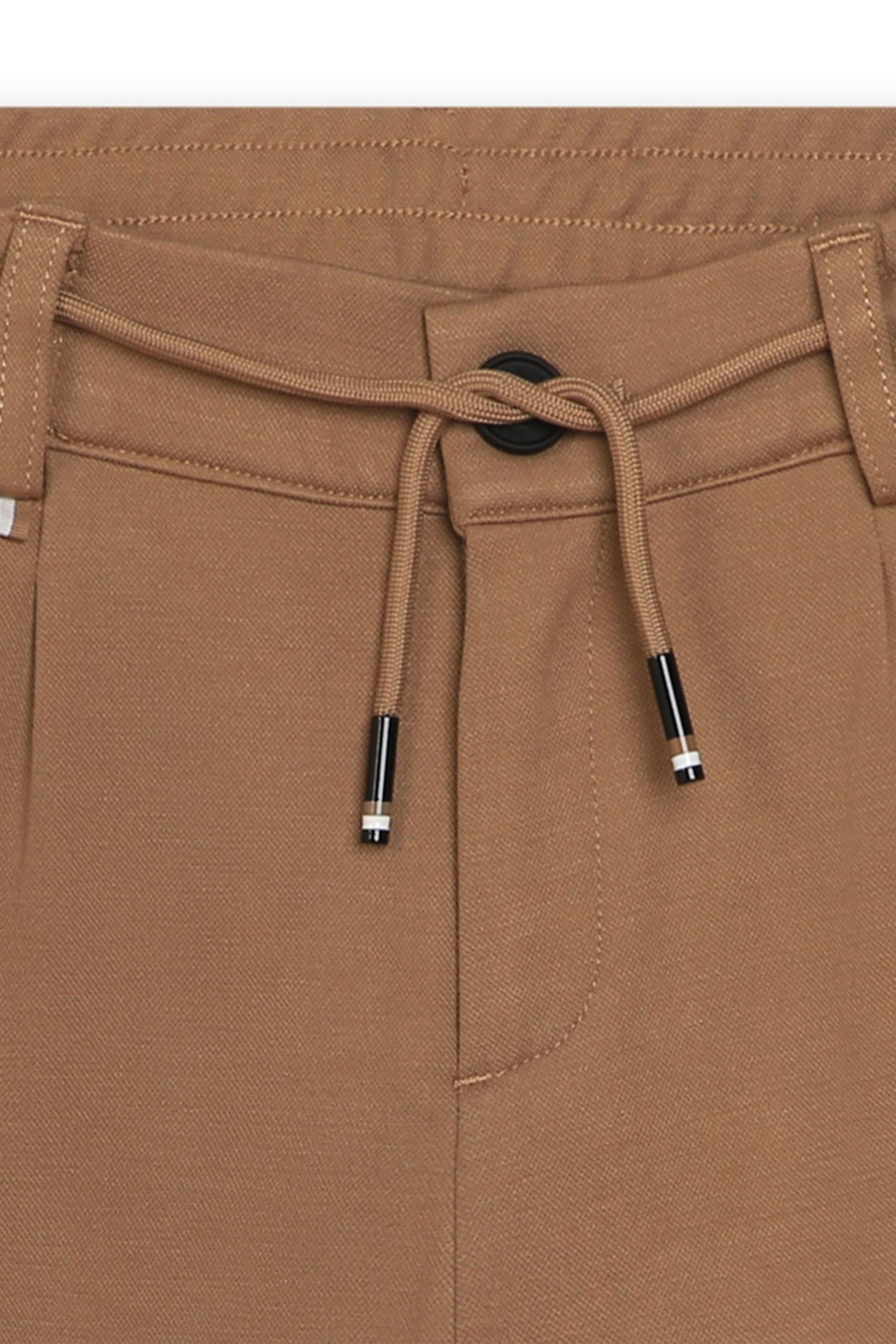 BOSS Brown Utility Cargo Pocket Shorts - Image 6 of 6