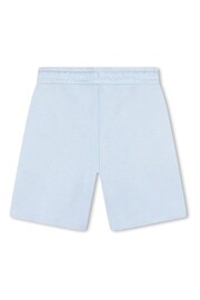 BOSS Blue Logo Jersey Shorts - Image 2 of 2