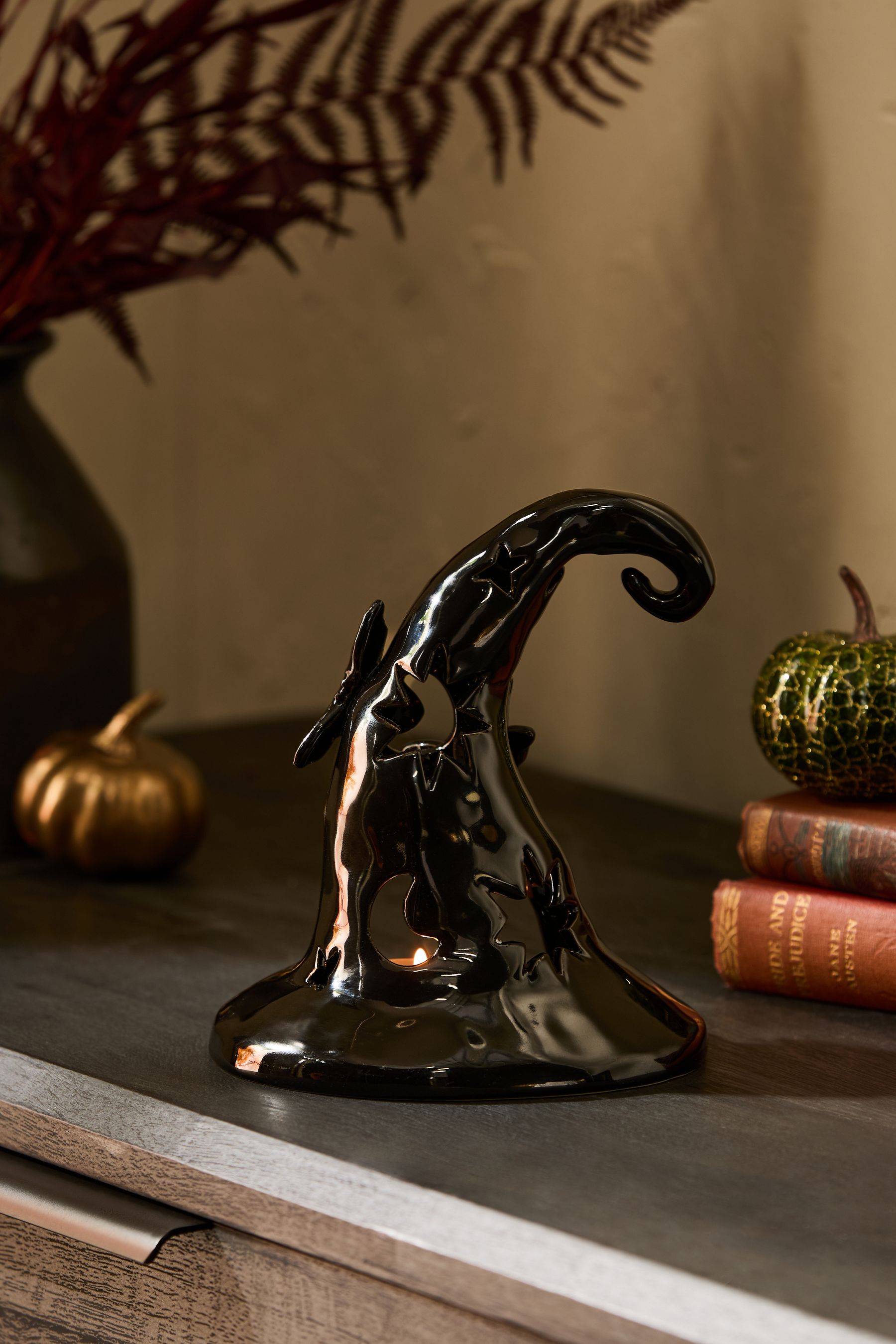 Witch hotsell candle holder