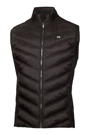 Calvin Klein Golf Frontera Hybrid Black Gilet - Image 4 of 8