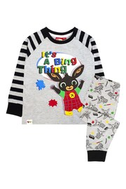 Vanilla Underground Grey Bing Long Leg Kids Pyjama Set - Image 2 of 5