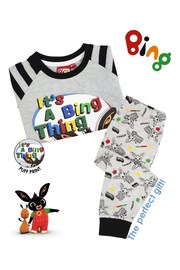 Vanilla Underground Grey Bing Long Leg Kids Pyjama Set - Image 3 of 5