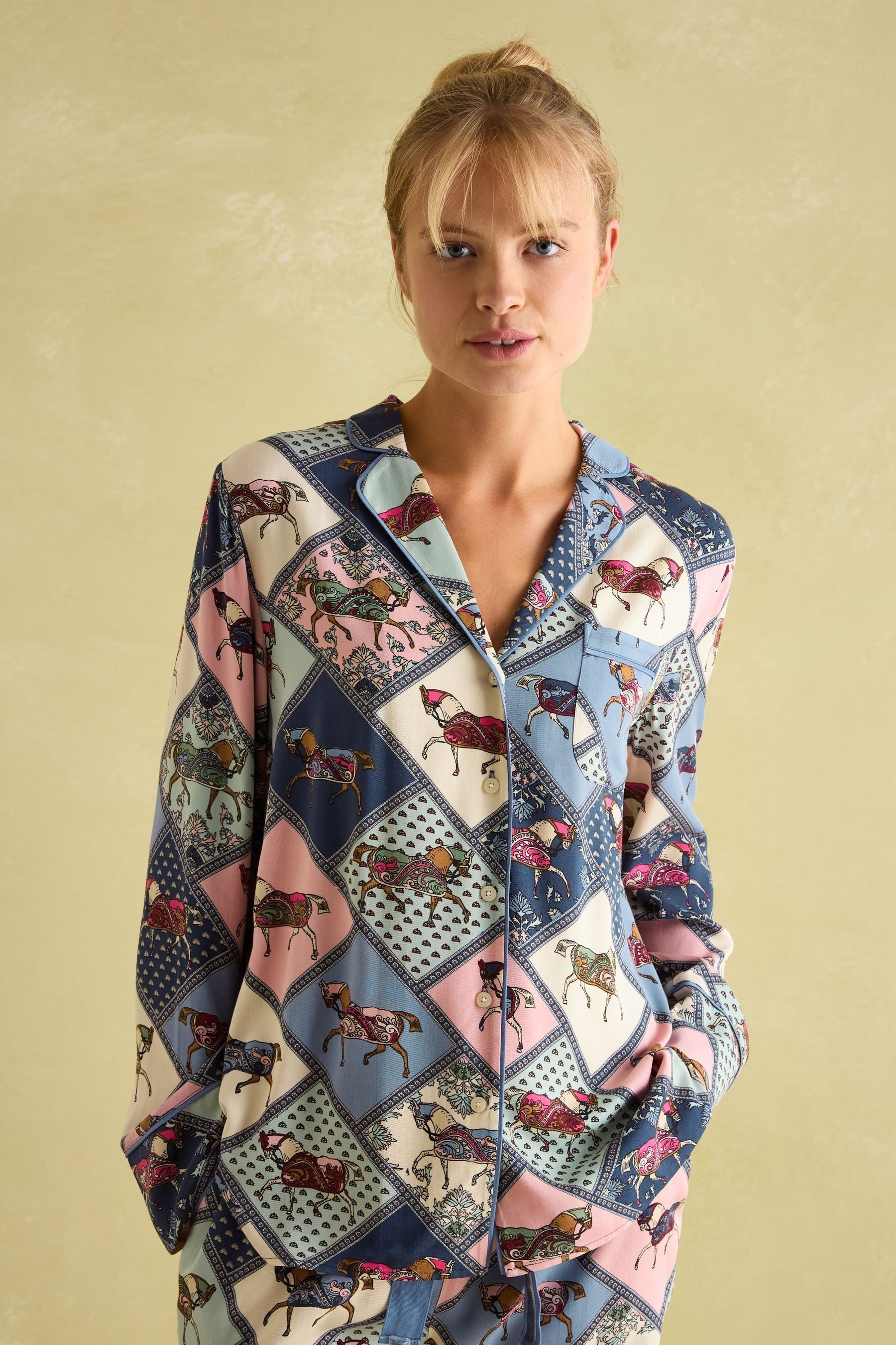 Buy Joules Alma Multi Pyjama Set from Next Luxembourg