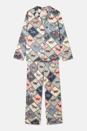 Joules Alma Multi Pyjama Set - Image 7 of 7