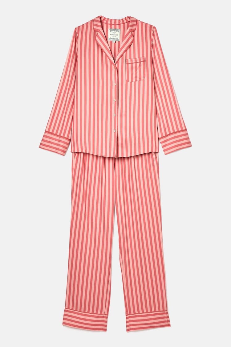 Joules Alma Pink Pyjama Set - Image 7 of 7