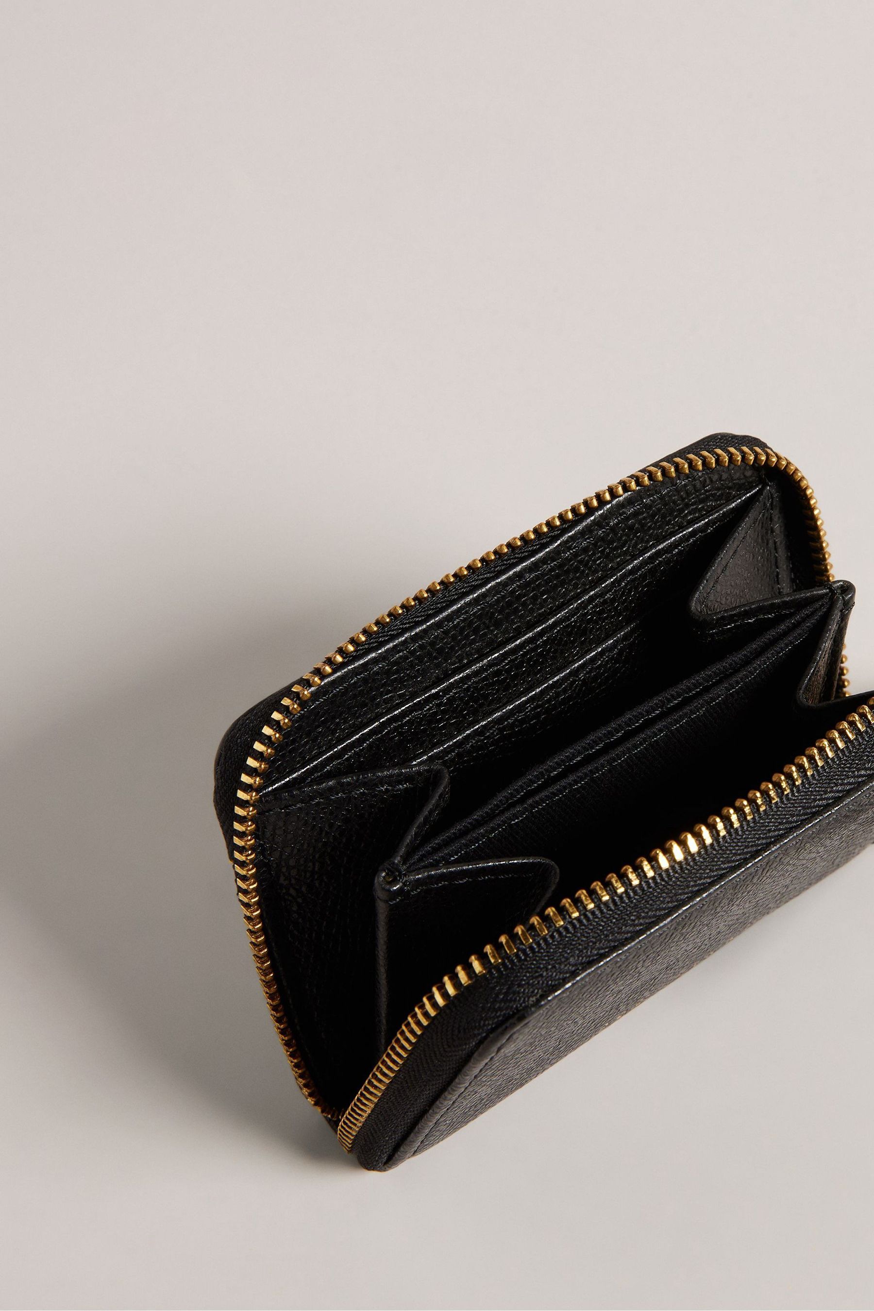 Buy Ted Baker Black Small Wesmin Padlock Detail Leather Purse from the Next UK online shop