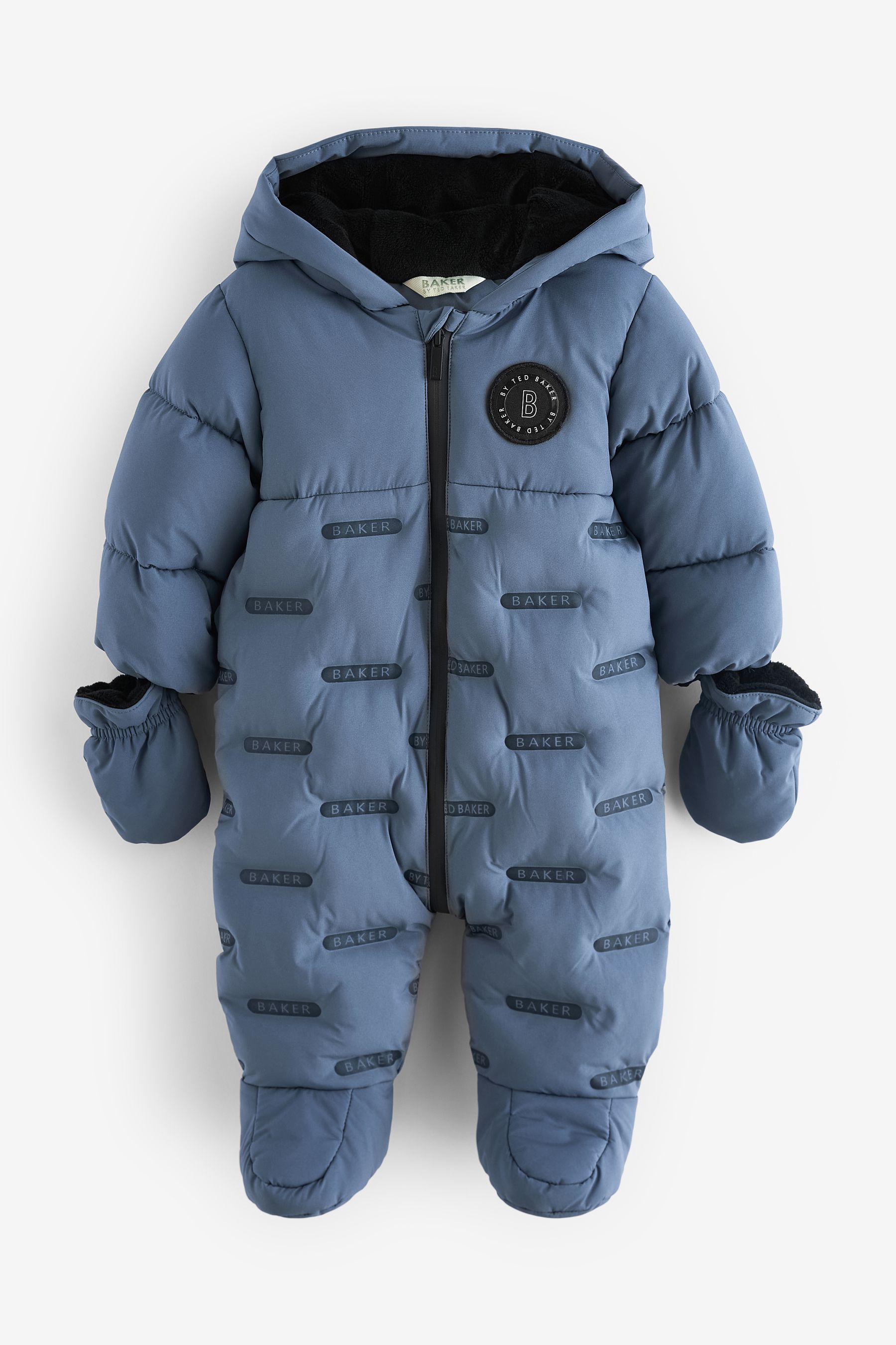 Buy Baker by Ted Baker Blue Shower Resistant Snowsuit from Next New Zealand