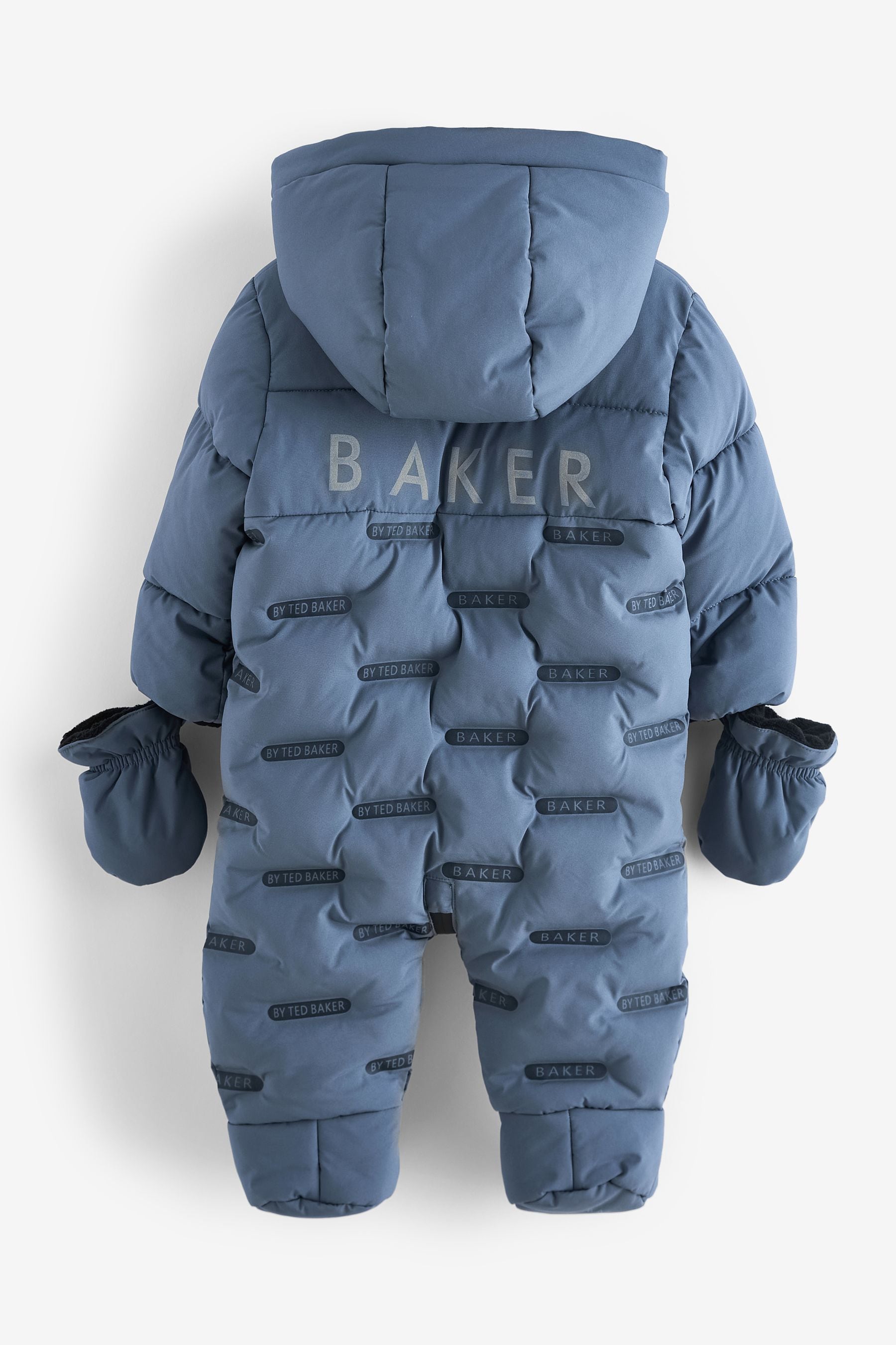 Buy Baker by Ted Baker Blue Shower Resistant Snowsuit from Next United Arab Emirates