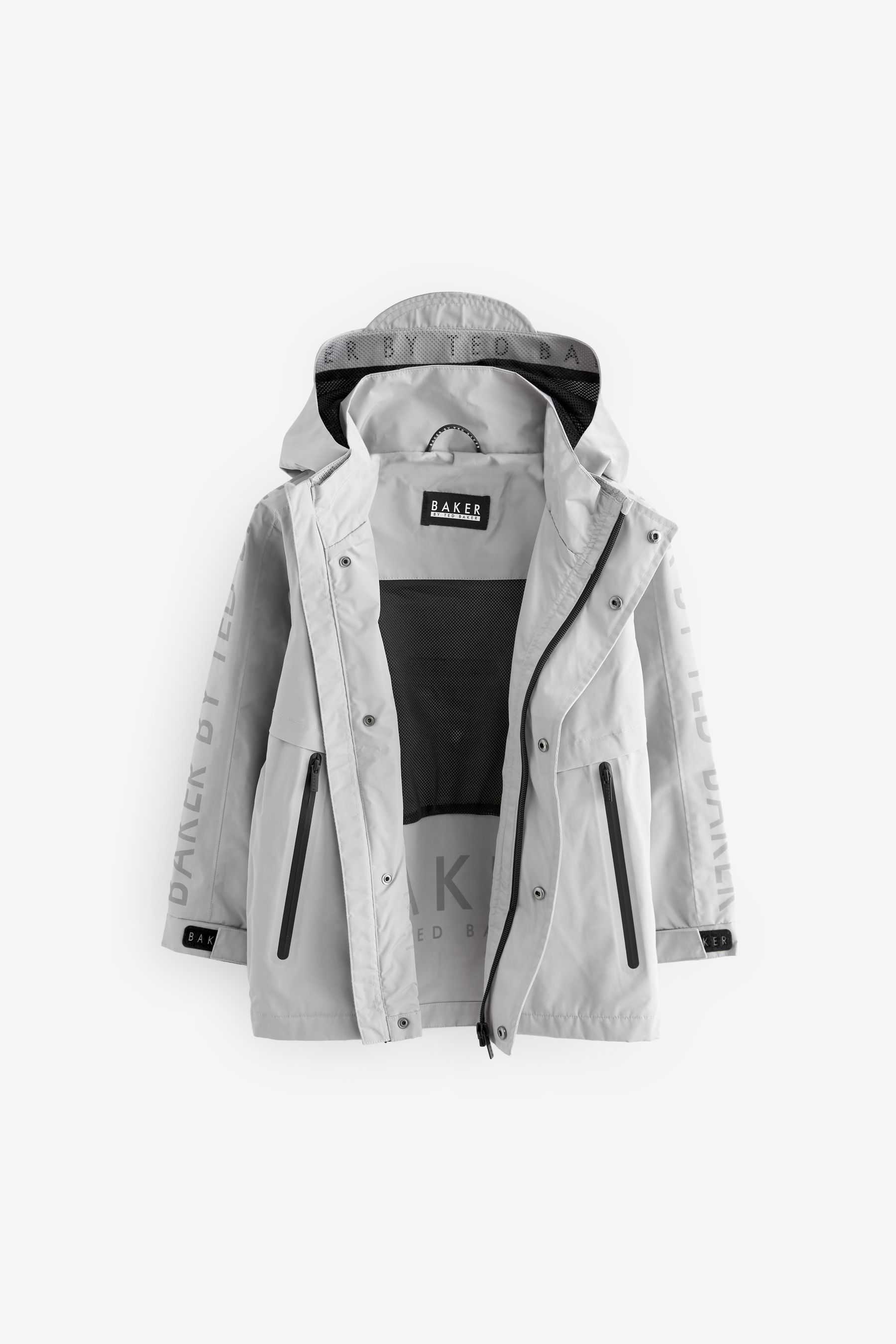 Ted baker grey eyelet belt coat discount