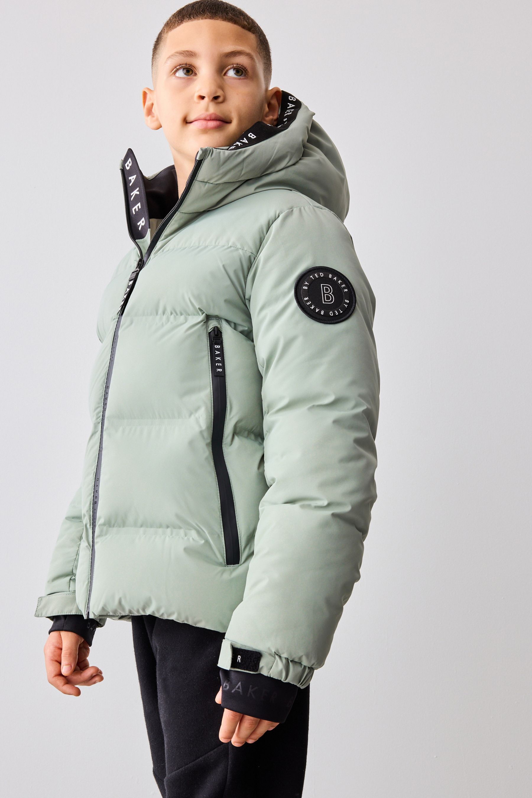 Ted baker green parka store
