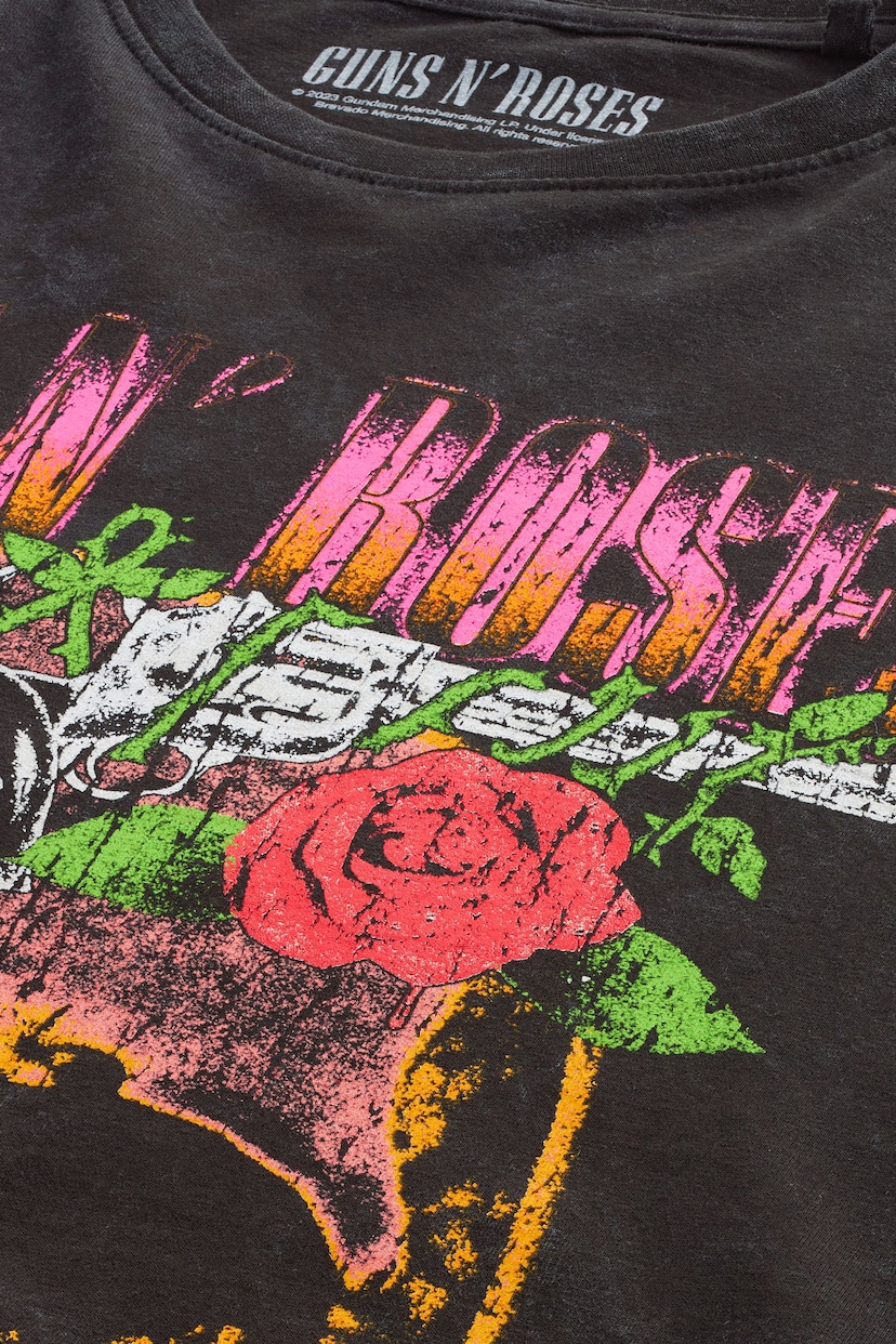 Guns N' Roses Regular Fit Band Cotton T-Shirt - Image 9 of 10