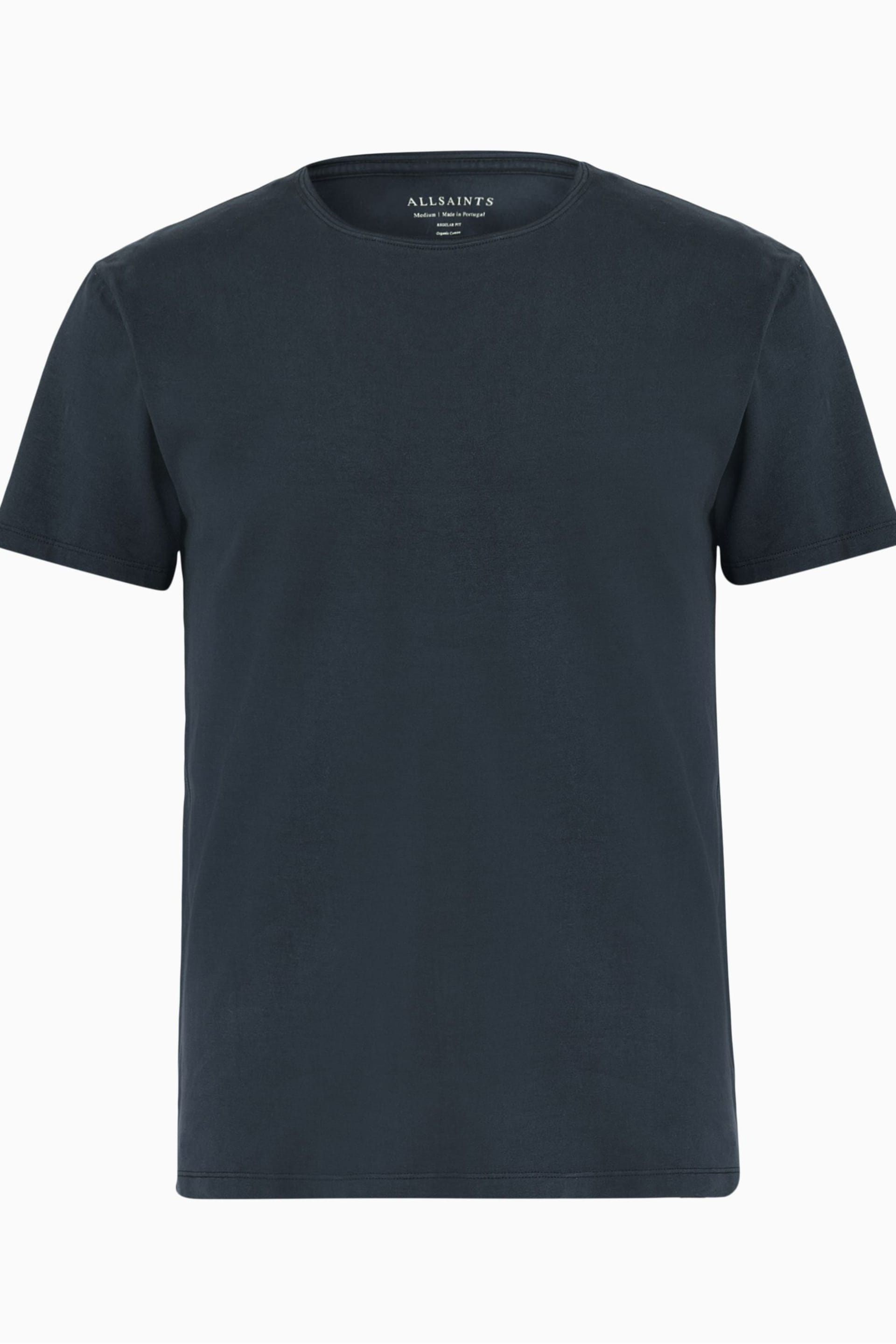AllSaints Blue Bodega Short Sleeve T-Shirt - Image 5 of 5