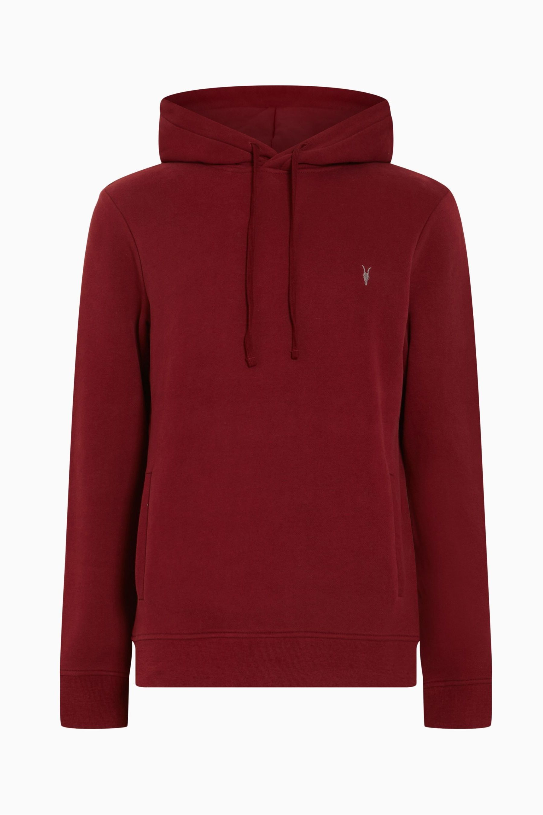 Buy AllSaints Red Raven Overhead Hoodie from Next Luxembourg