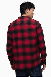 AllSaints Red Ursa Shirt - Image 2 of 6