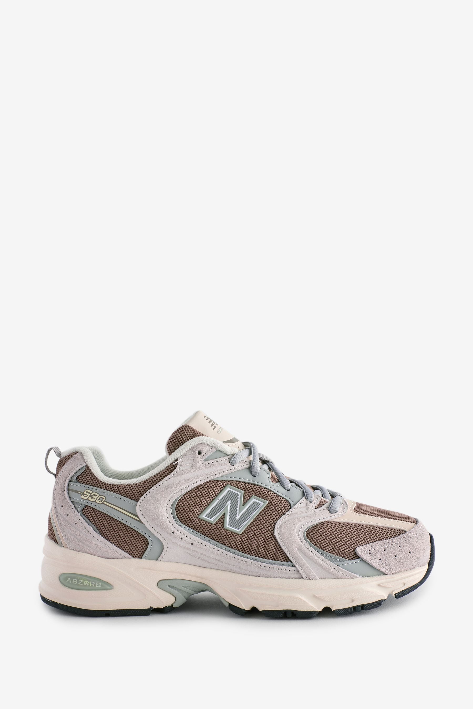 Buy New Balance White Olive Green Womens 530 Trainers from Next France