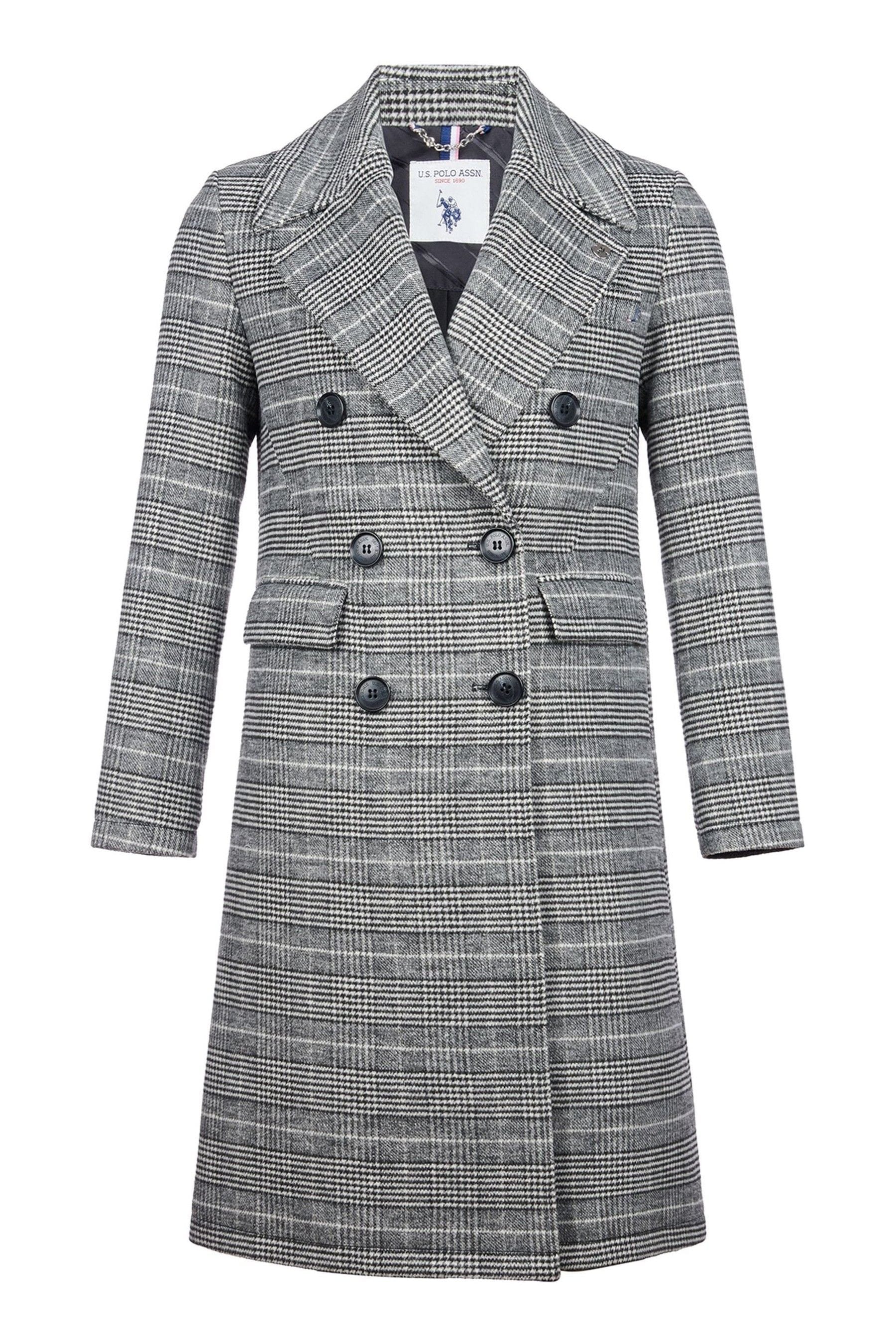 Grey crombie coat womens hotsell