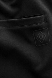 Black Nylon Pocket Utilty Shorts - Image 9 of 9