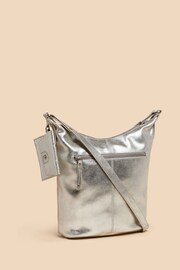 White Stuff Silver Fern Leather Cross-Body Bag - Image 1 of 4