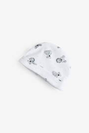 Rock-A-Bye Baby Boutique Teddy Bear Print Cotton White 6-Piece Baby Gift Set - Image 5 of 7
