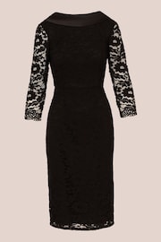 Adrianna Papell Roll Neck Sheath Black Dress - Image 7 of 7