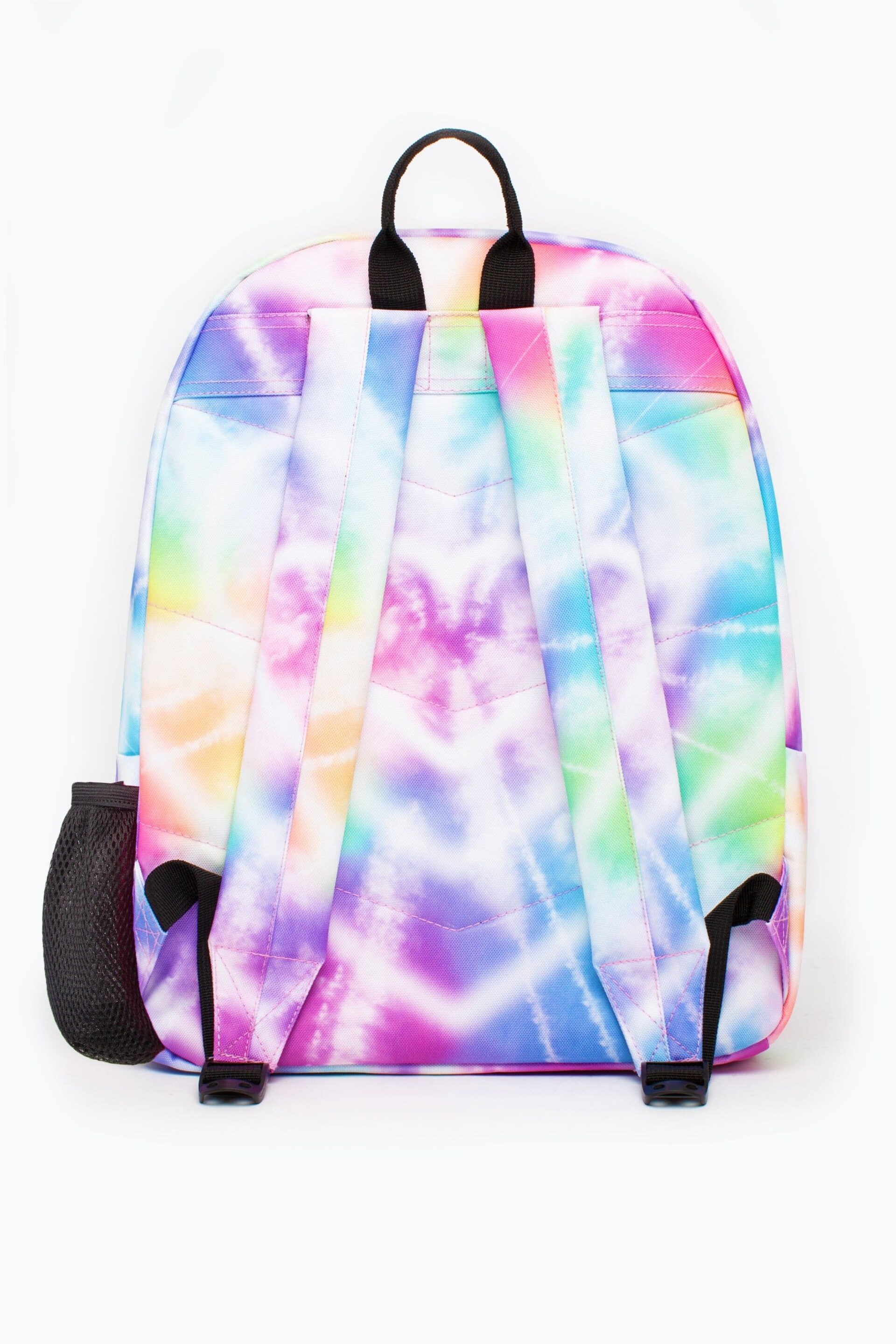 Hype. Rainbow Heart Tie Dye Backpack - Image 2 of 8