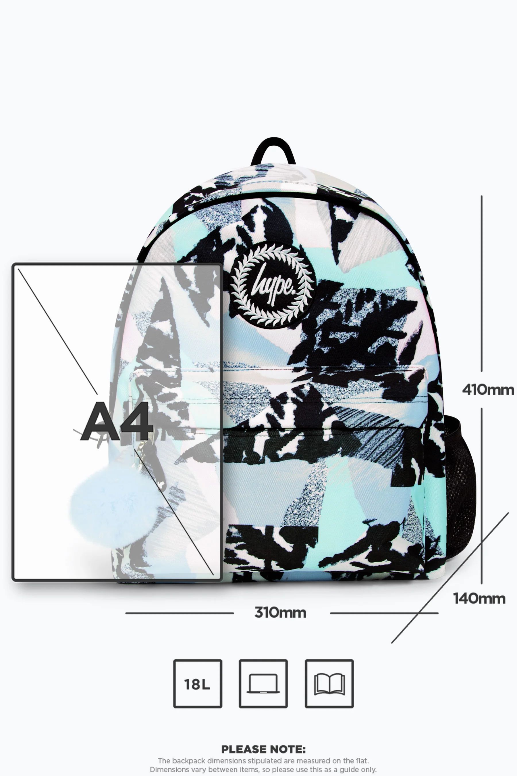 Hype abstract backpack outlet