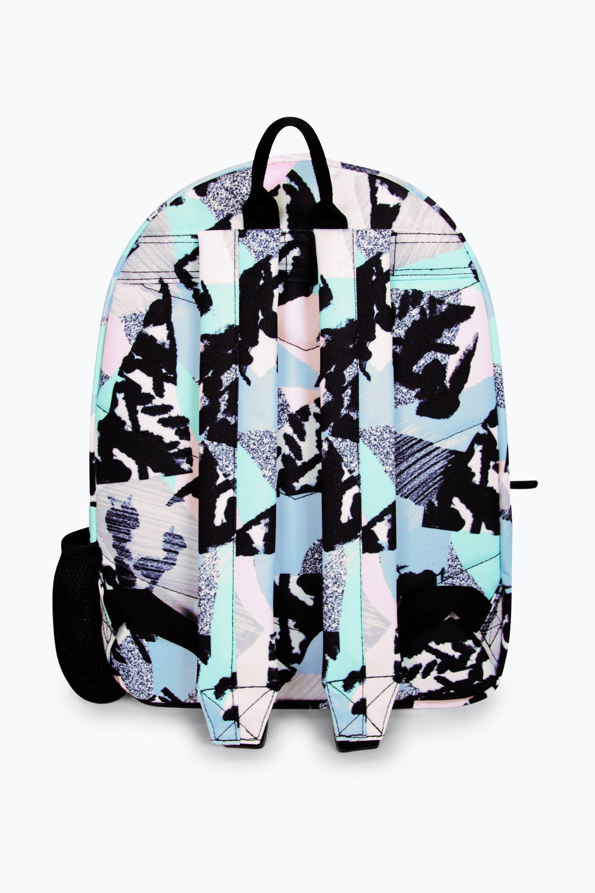 Hype. Multi Pastel Abstract Backpack - Image 4 of 10