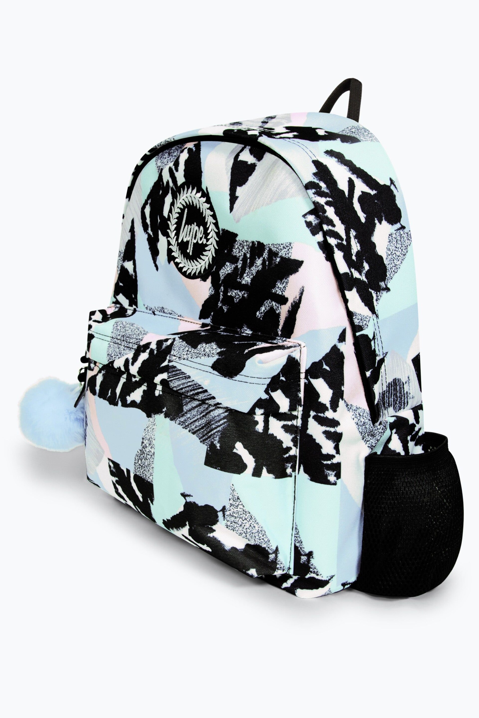 Hype. Multi Pastel Abstract Backpack - Image 6 of 10