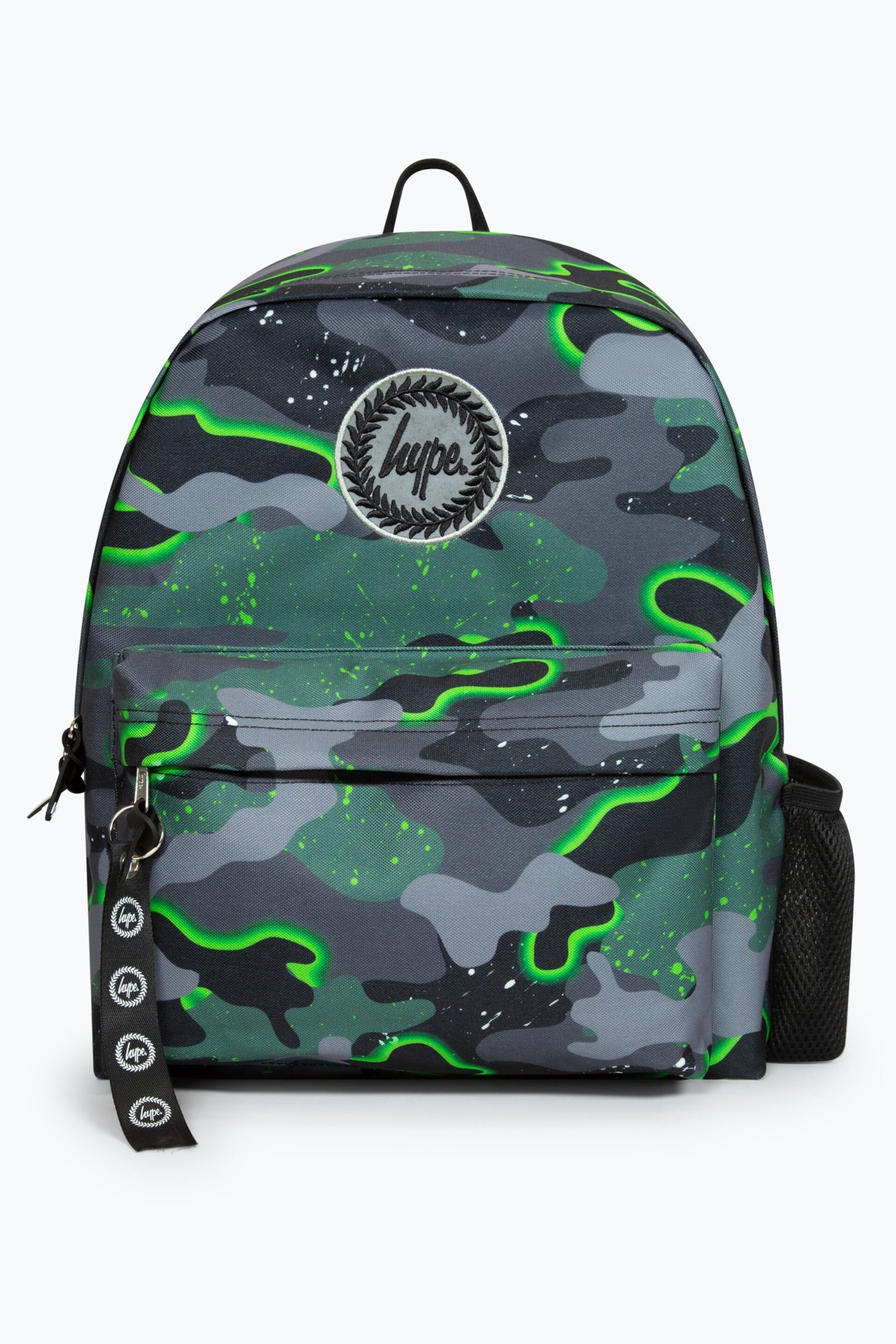 Hype. Glow Camo Badge Backpack - Image 1 of 10