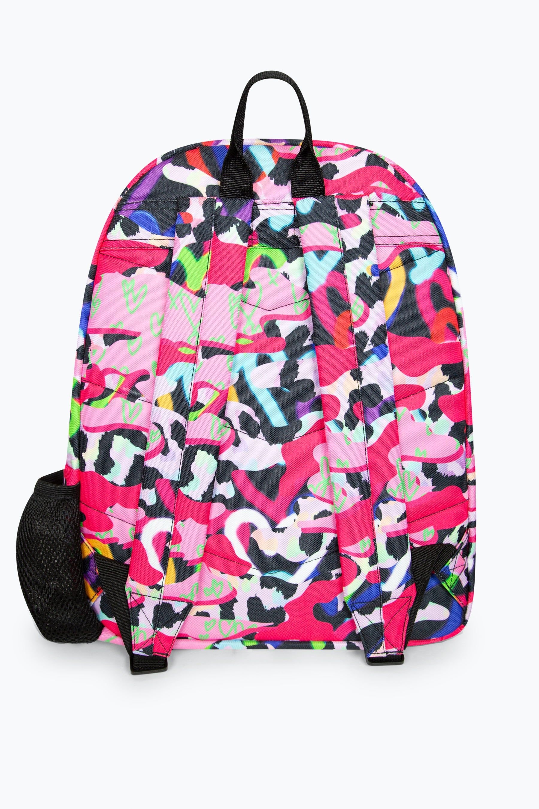 Buy Hype. Unisex Pink Multi Patterns Badge Backpack from Next Canada