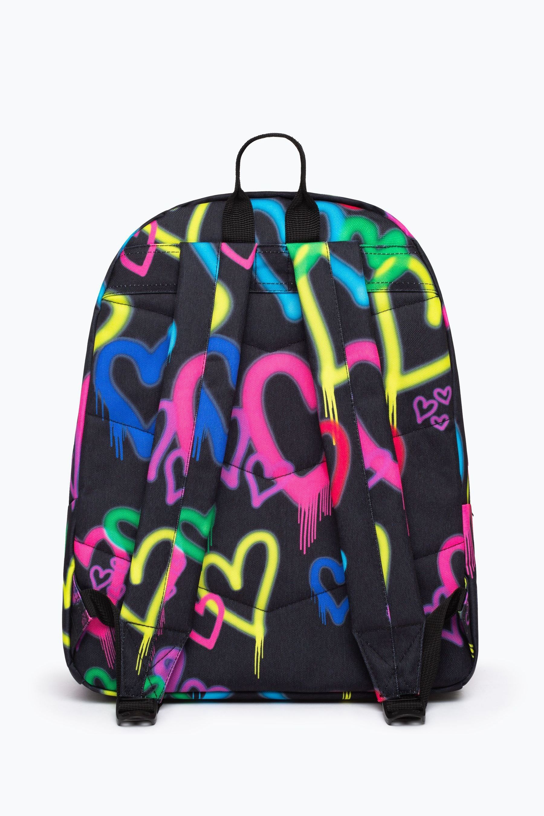 Buy Hype. Graffiti Hearts Pom Pom Badge Backpack from the Next UK online shop