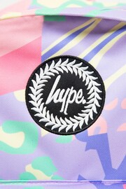 Hype. Multi Pastel Prints Badge Backpack - Image 10 of 11
