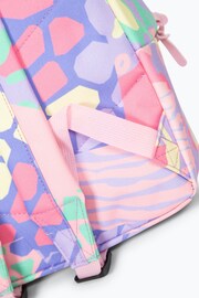 Hype. Multi Pastel Prints Badge Backpack - Image 6 of 11