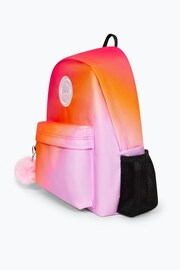 Hype. Unisex Pink Multi Gradient Badge Backpack - Image 5 of 13