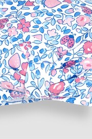 JoJo Maman Bébé Pink Ladybird Floral Print Turban - Image 3 of 3