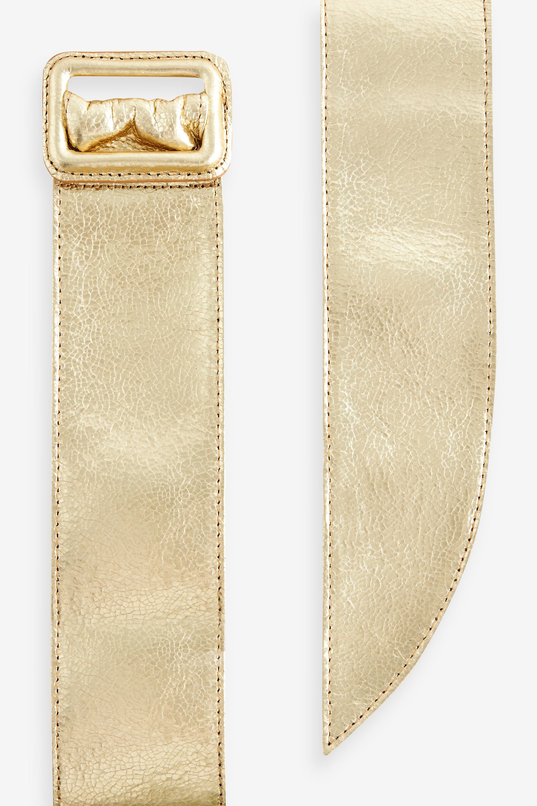 Wide gold metal belt cheap