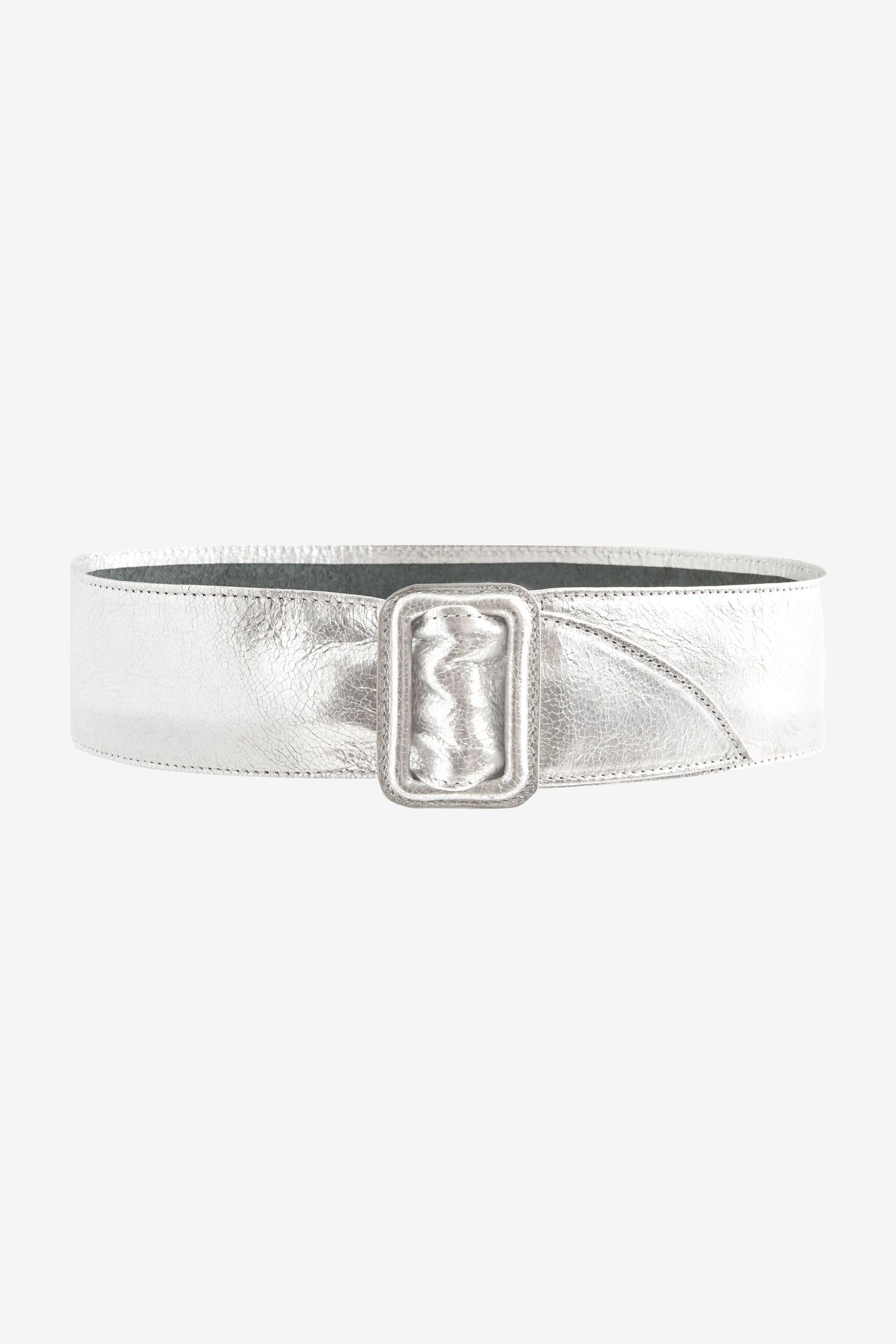 Wide silver belts ladies on sale