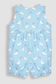 JoJo Maman Bébé Blue Duck Dungarees - Image 2 of 3