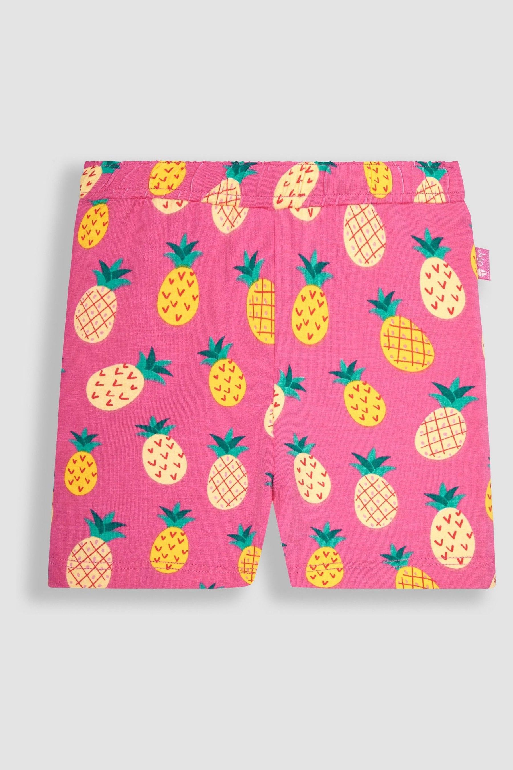 Pink shorts with pineapples clearance