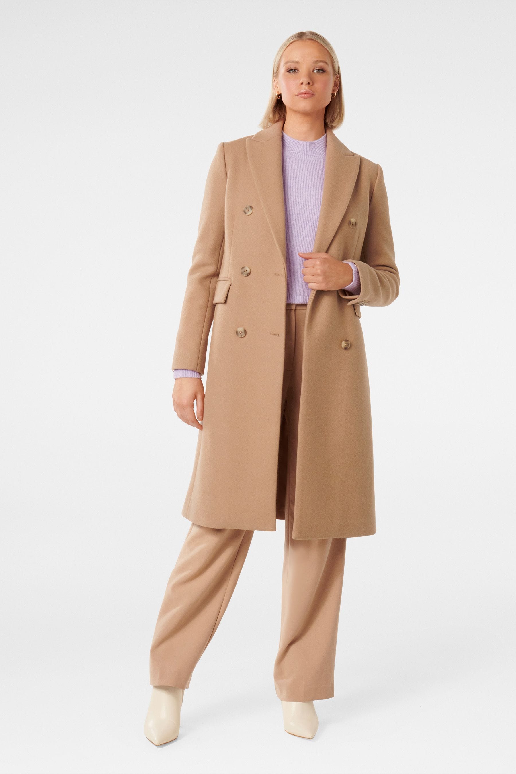 Forever new longline coat cheap