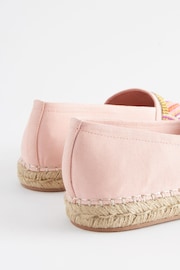 Pink Forever Comfort® Beaded Espadrilles - Image 2 of 6