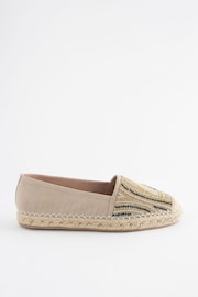 Metallic Forever Comfort® Beaded Espadrilles - Image 6 of 9