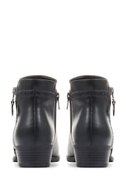 Pavers Black Chunky Ankle Boots - Image 3 of 5