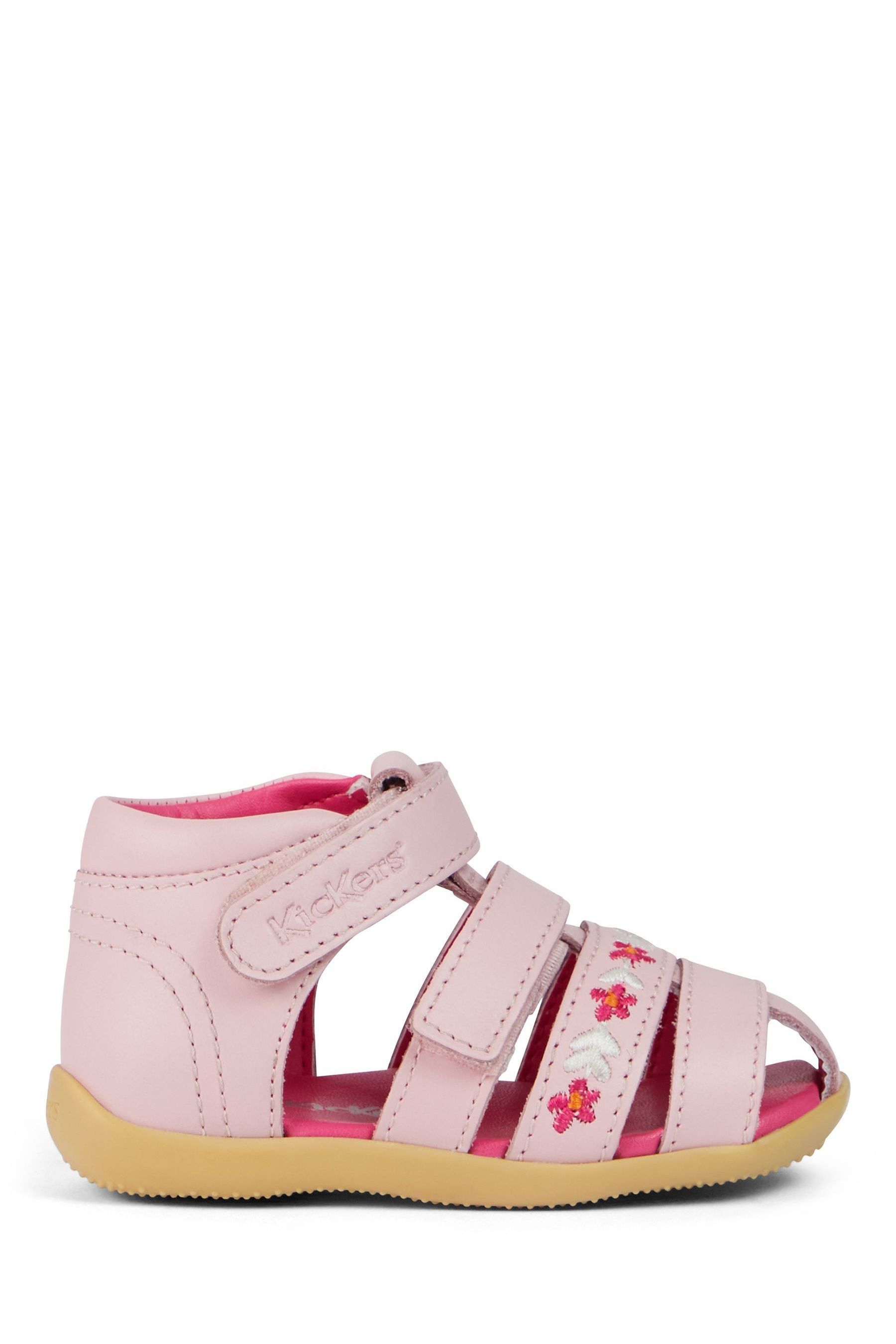 Buy Kickers Pink Baby Wriggle Flower Sandals from the Next UK online shop