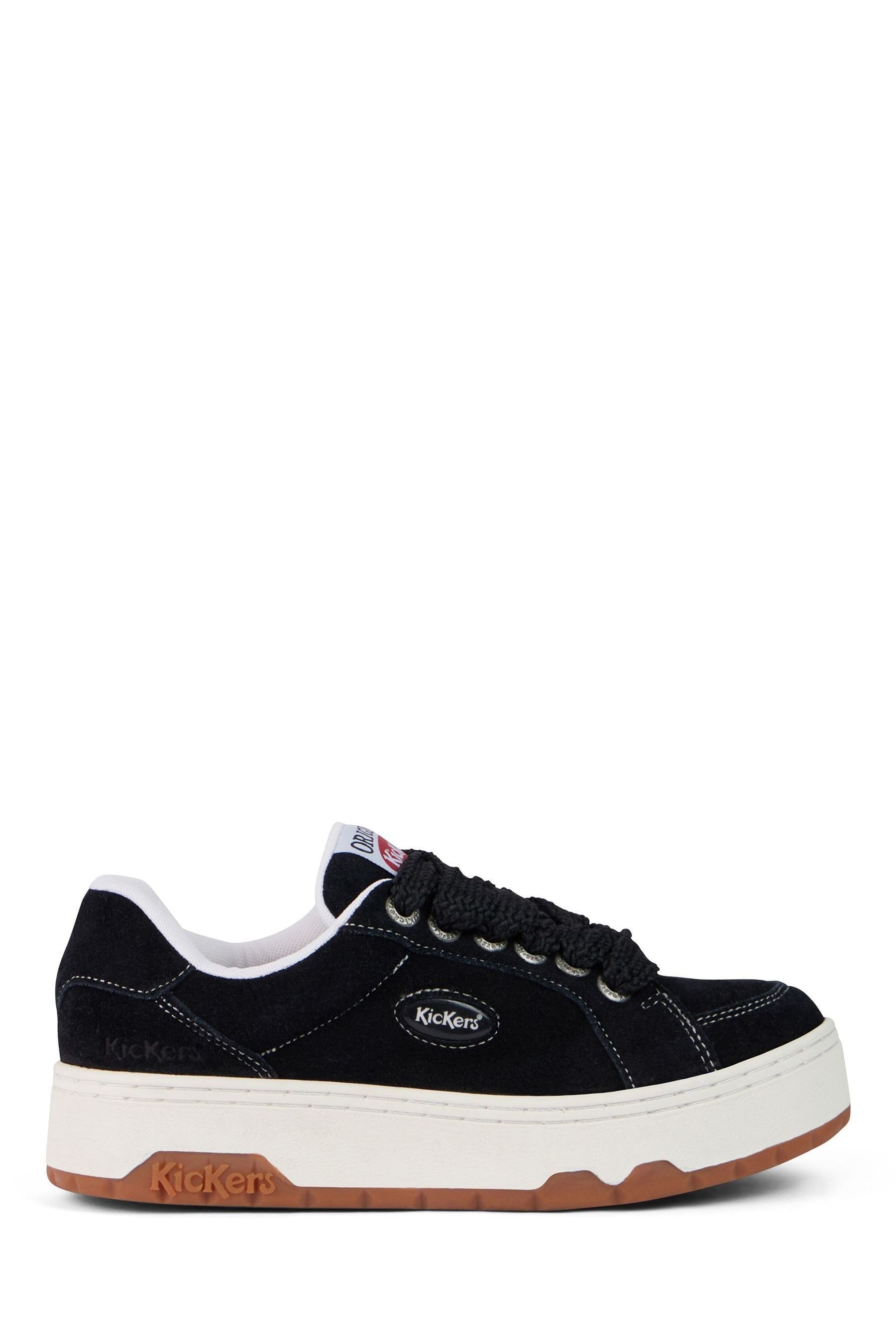 Buy Kickers Black 70 Lo Suede Trainers from the Next UK online shop