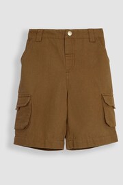 JoJo Maman Bébé Brown Cargo Shorts - Image 1 of 3