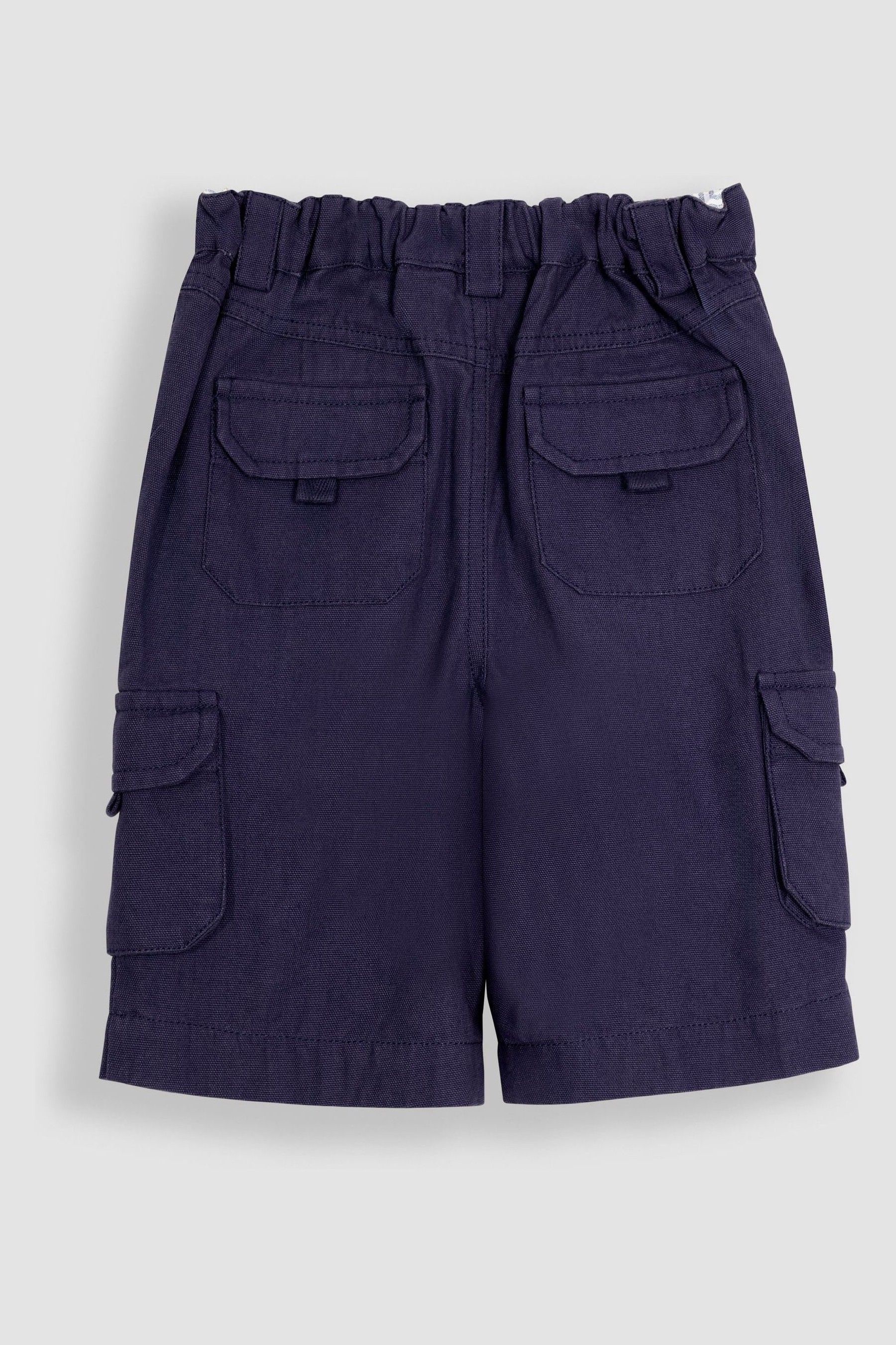 Dark blue cargo shorts shop