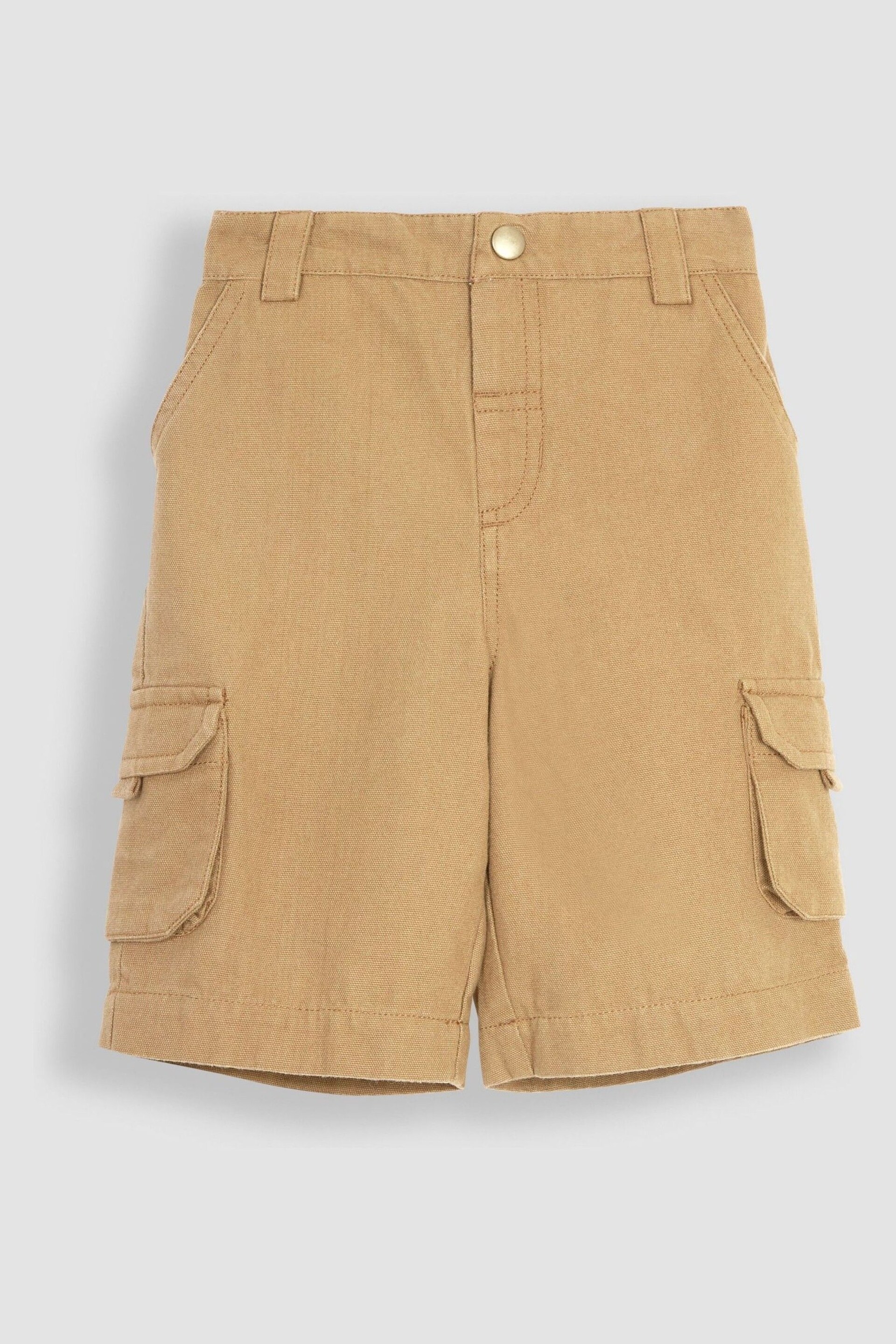 JoJo Maman Bébé Camel Cargo Shorts - Image 4 of 6