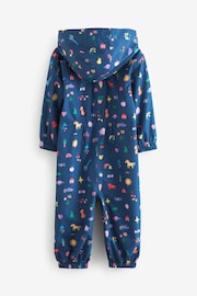 Navy Waterproof Puddlesuit (3mths-7yrs) - Image 6 of 8